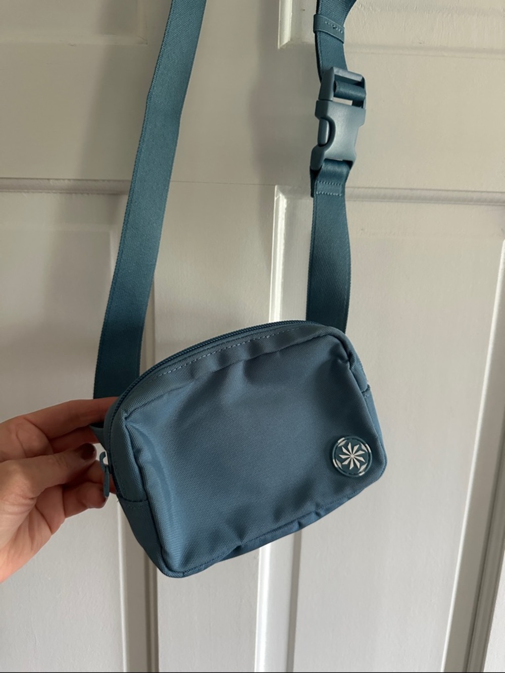 Teal Blue Crossbody Belt Bag